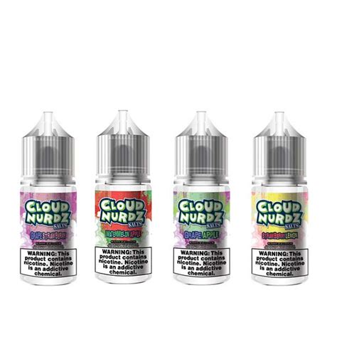 Cloud Nurdz Salt Nicotine 30 Ml All Flavors Wholesale