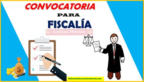 ≫ Convocatoria Fiscalía 2022 2023 Juristas Eternos【noviembre ≫ 2024 】⚖️