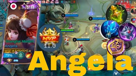 Mlbb Angela Vs Grock Tank Build And Emblem Rank Game Trio W Kenma