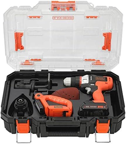 Black Decker V Max Matrix Cordless Combo Kit Tool White And