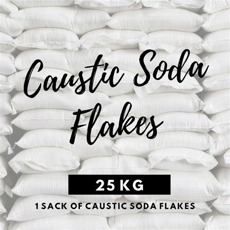 Caustic Soda Sodium Hydroxide Flakes 25kg Shopee Philippines