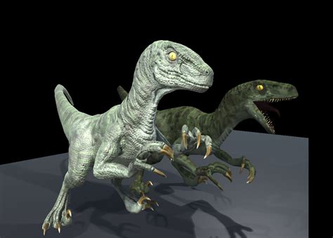 Pbr Velociraptors