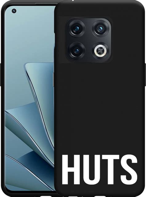 OnePlus 10 Pro Hoesje Zwart Huts Wit Designed By Cazy Bol