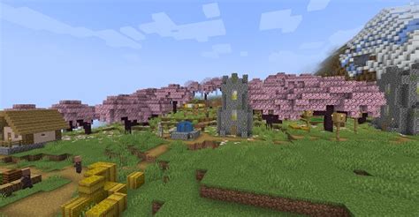 Minecraft Cherry Blossom: 8 Beautiful Seeds to Explore in 2023