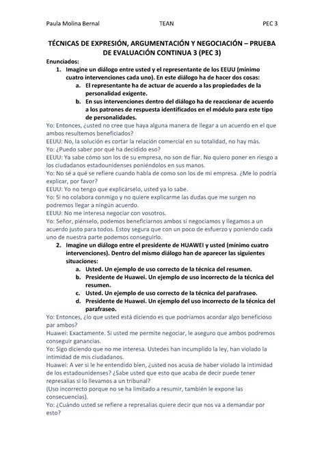 PEC 3 TECN EXPR Paula Molina Bernal TEAN PEC 3 TÉCNICAS DE EXPRESIÓN