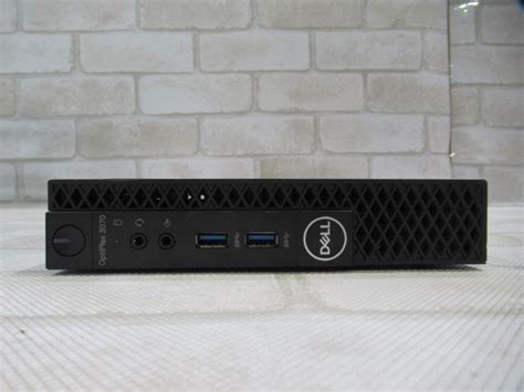 【やや傷や汚れあり】 Ω 新ttpc 0912m 保証有 Dell Optiplex 3070 Micro 【 Win10 Pro Core I3 9100t 8 00gb Ssd