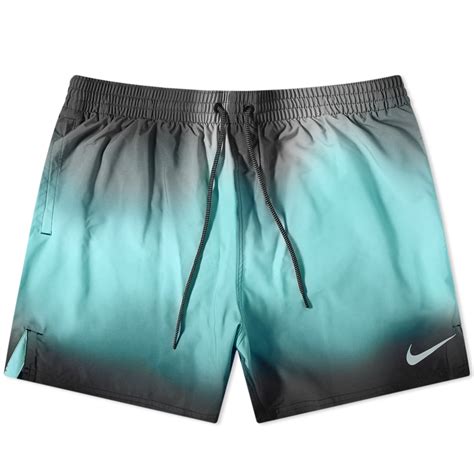 Nike Swim 5 Volley Shorts Black End