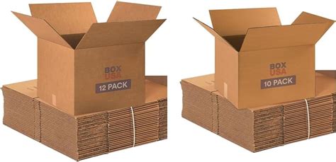 Moving Boxes Large 20l X 20w X 15h 12 Pack Corrugated Cardboard Box For Shipping Mailing