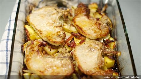 Chuletas De Cerdo Al Horno Receta