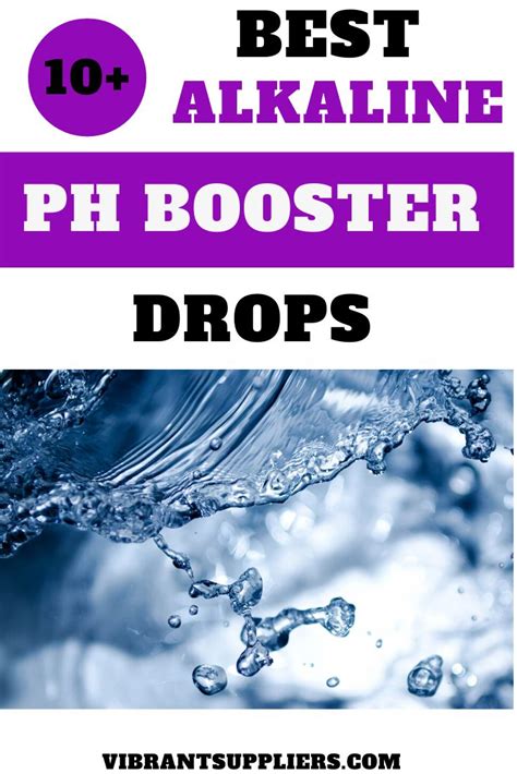 Alkaline PH Booster drops | Best alkaline water, Alkaline water ...