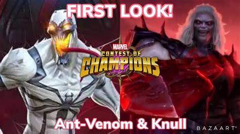 Mcoc Anti Venom And Knull First Look Special Attacks And Gameplay Youtube