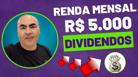 🚀 Como Você Pode Montar Uma Carteira Para Viver De Dividendos E Ter Renda Mensal Youtube