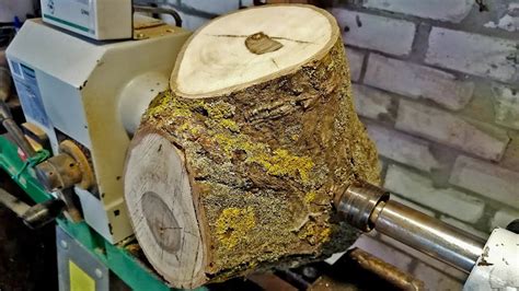 Woodturning Walnut Log Into A Natural Edge Bowl Wood Turned Bowls