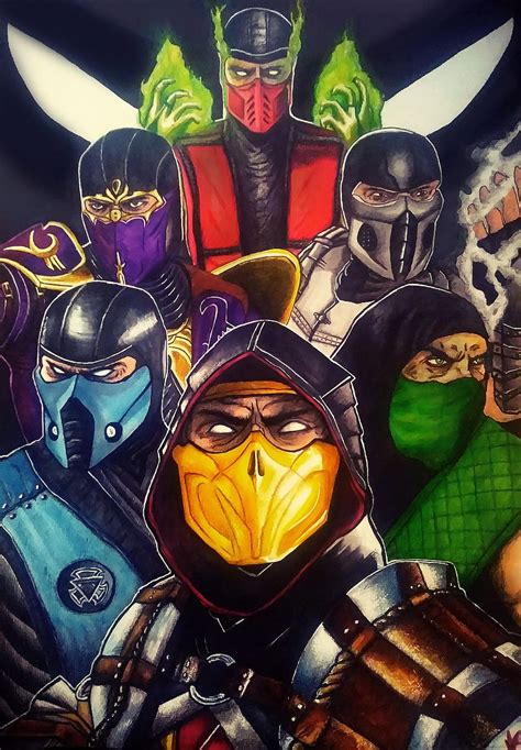 Mortal Kombat Ninjas In 2021 Hd Phone Wallpaper Pxfuel