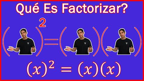 Qué Es Factorizar Método de Factorización Completa YouTube