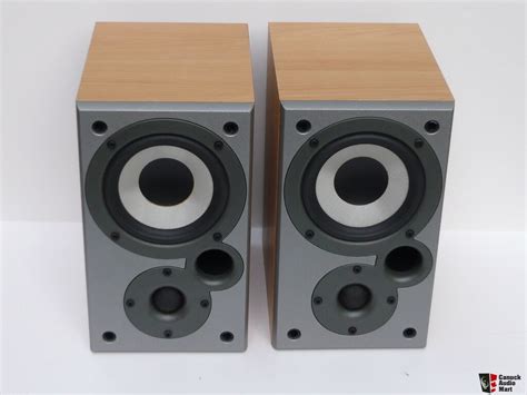 Mission Denon SC M5K Bookshelf Speakers In Excellent Condition Photo