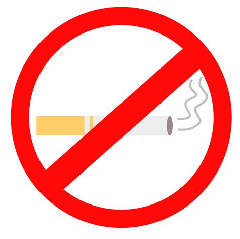 No smoking cigarette sign.Don't smoke.World No Tobacco Day.Label for ...