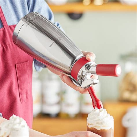 Isi 180101 Thermo Whip Stainless Steel Whipped Cream Dispenser 5 Liter