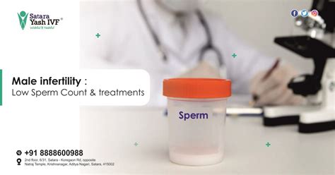 Low Sperm Count And Treatments Yash Ivf