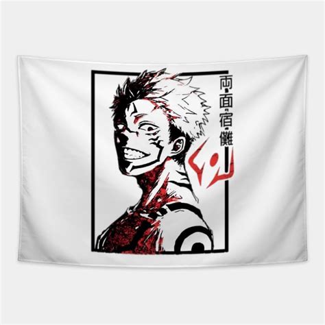 Ryomen Sukuna From Jujutsu Kaisen Jujutsu Kaisen Tapestry Teepublic