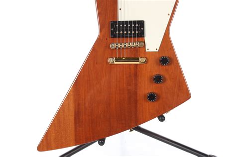 2007 Gibson Explorer 1976 Reissue Natural 76 Ri Guitar Chimp