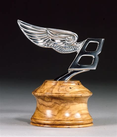 Bonhams Cars : A rare Bentley winged 'B' mascot, British, circa 1931,