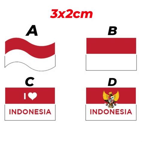 Detail Gambar Stiker Bendera Merah Putih Koleksi Nomer 11