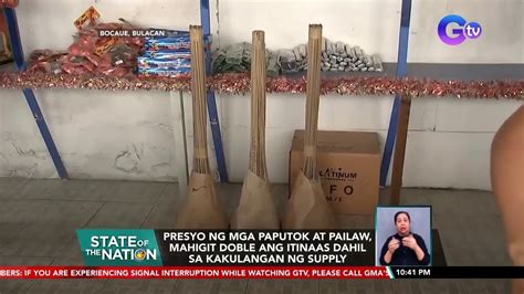 Presyo Ng Mga Paputok At Pailaw Mahigit Doble Ang Itinaas Dahil Sa