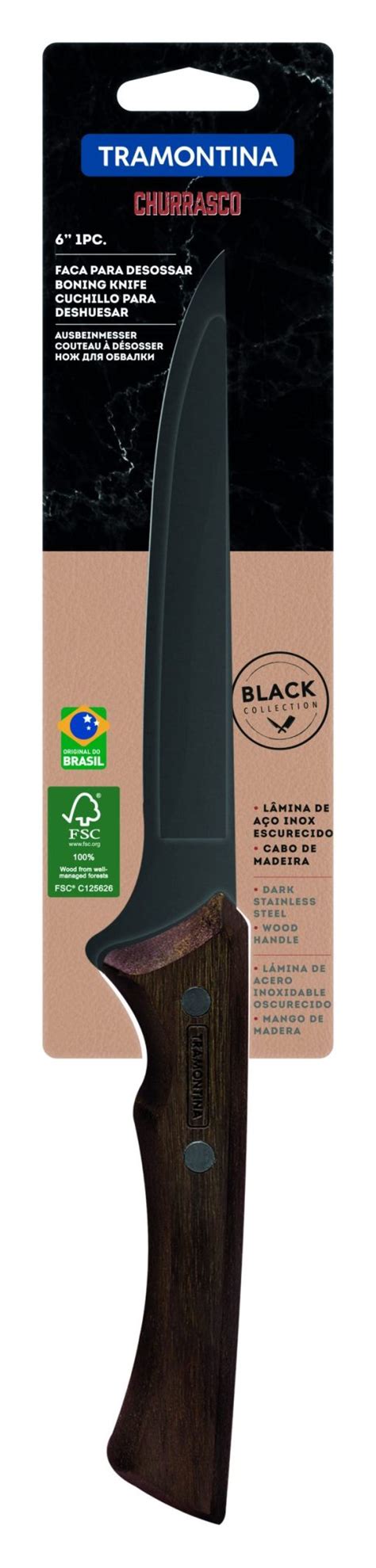 Tramontina Churrasco Bbq Black Series Collection Low And Slow 15cm 6