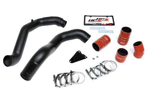 Hps Black Intercooler Hot Charge Pipe Cold Side 03 07 Ford F250