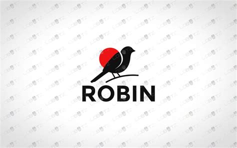 Premade Robin Logo For Sale | Premade Bird Logos - Lobotz LTD