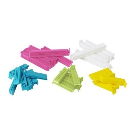 Ikea Bevara Sealing Clip Set Of 30 Assorted Colors And Sizes Ikea