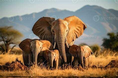 Elephant Family Stock Photos, Images and Backgrounds for Free Download