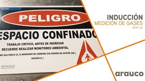 Medición de Gases en Espacio Confinados ALTAIR 5X ARAUCO