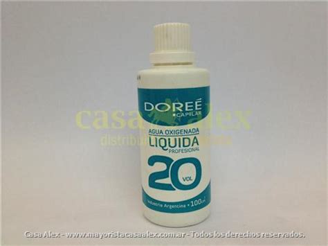 AGUA OXIGENADA DOREE LIQUIDA X20VOL Casa Alex Distribuidora