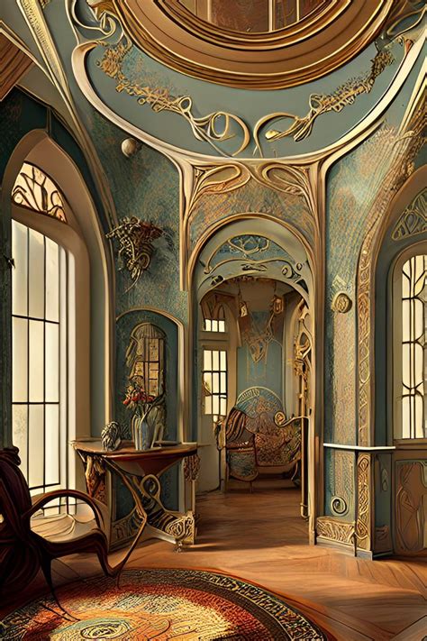 Pin By Zachary Robinson On Interior Design In Art Nouveau