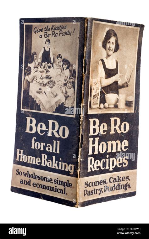 Old Bero Home Recipes booklet Stock Photo - Alamy