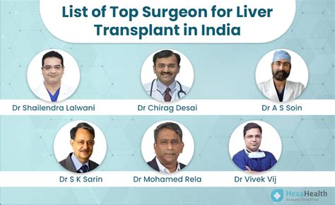 Best Liver Transplant Surgeon In India Top Doctors List Latest