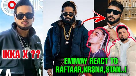 Emiway React On Tweet About Raftaar Kr Na Stan Neazy Talking About