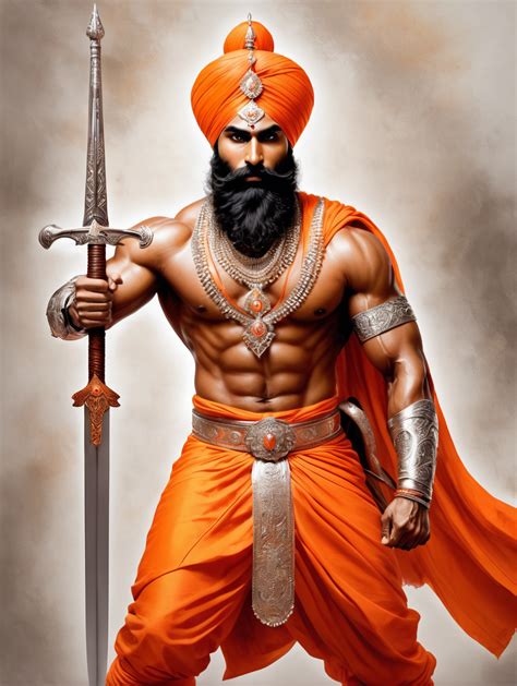 Premium Free ai Images | sikh warrior