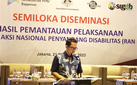 Dibutuhkan Akselerasi Untuk Wujudkan Inklusi Disabilitas Formasi