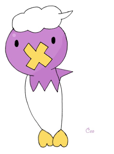 Pokemon Drifloon By Cecepaw On Deviantart