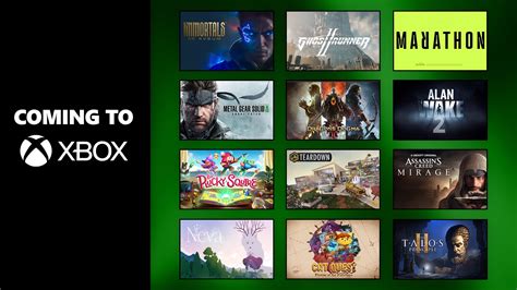 All The PlayStation Showcase Games Coming To Xbox Via Xbox On Twitter