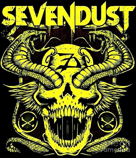 Sevendust Logos Digital Art By Lyn Dutnell Pixels