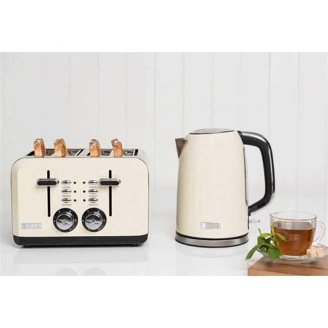 Cream Kettle & Toaster - Rent2Buy