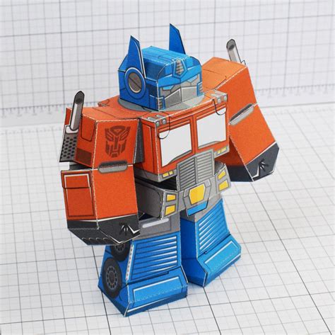 Optimus Prime Fold Up Toys