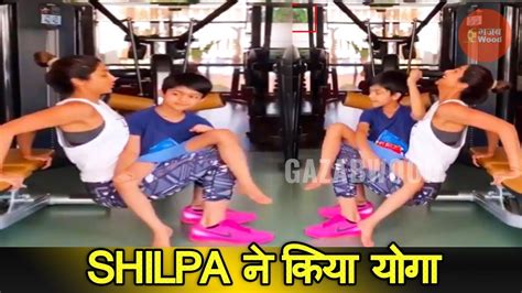 Shilpa Shetty Gym Workout Video With Song Sitting Over The Legs Youtube