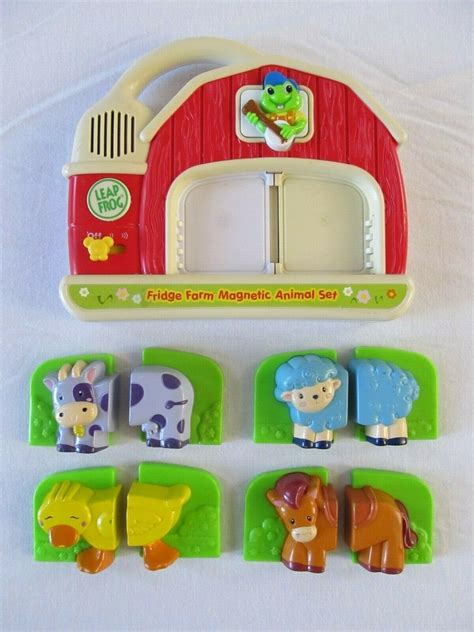 LeapFrog Fridge Farm Magnetic Animal Set Tested & Working | #3923037039