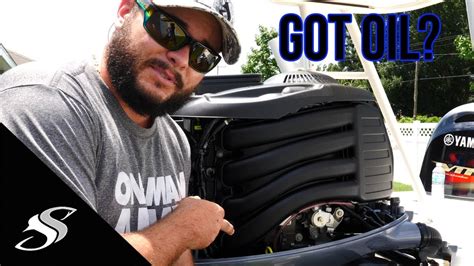 How To Check The Oil In A Yamaha Four Stroke Outboard Latch Update