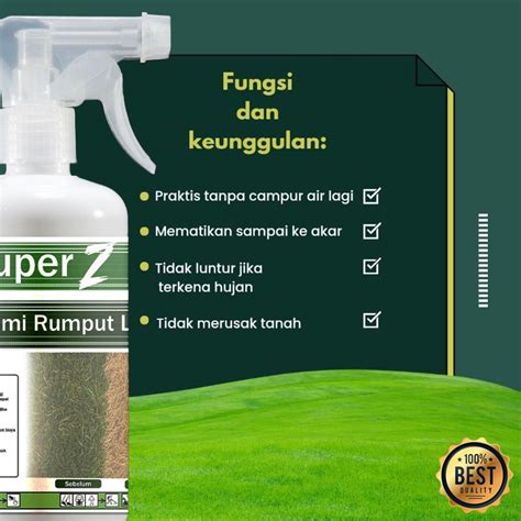 Jual Obat Pembasmi Rumput Liar Racun Rumput Semprot Super Ampuh Mati